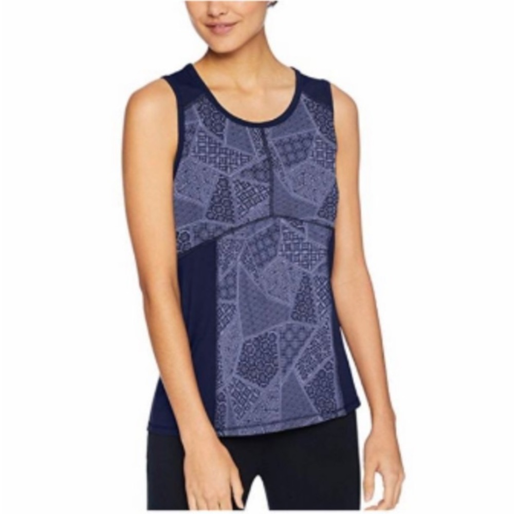 Natori Sleeveless Activewear Tank Top Open Back